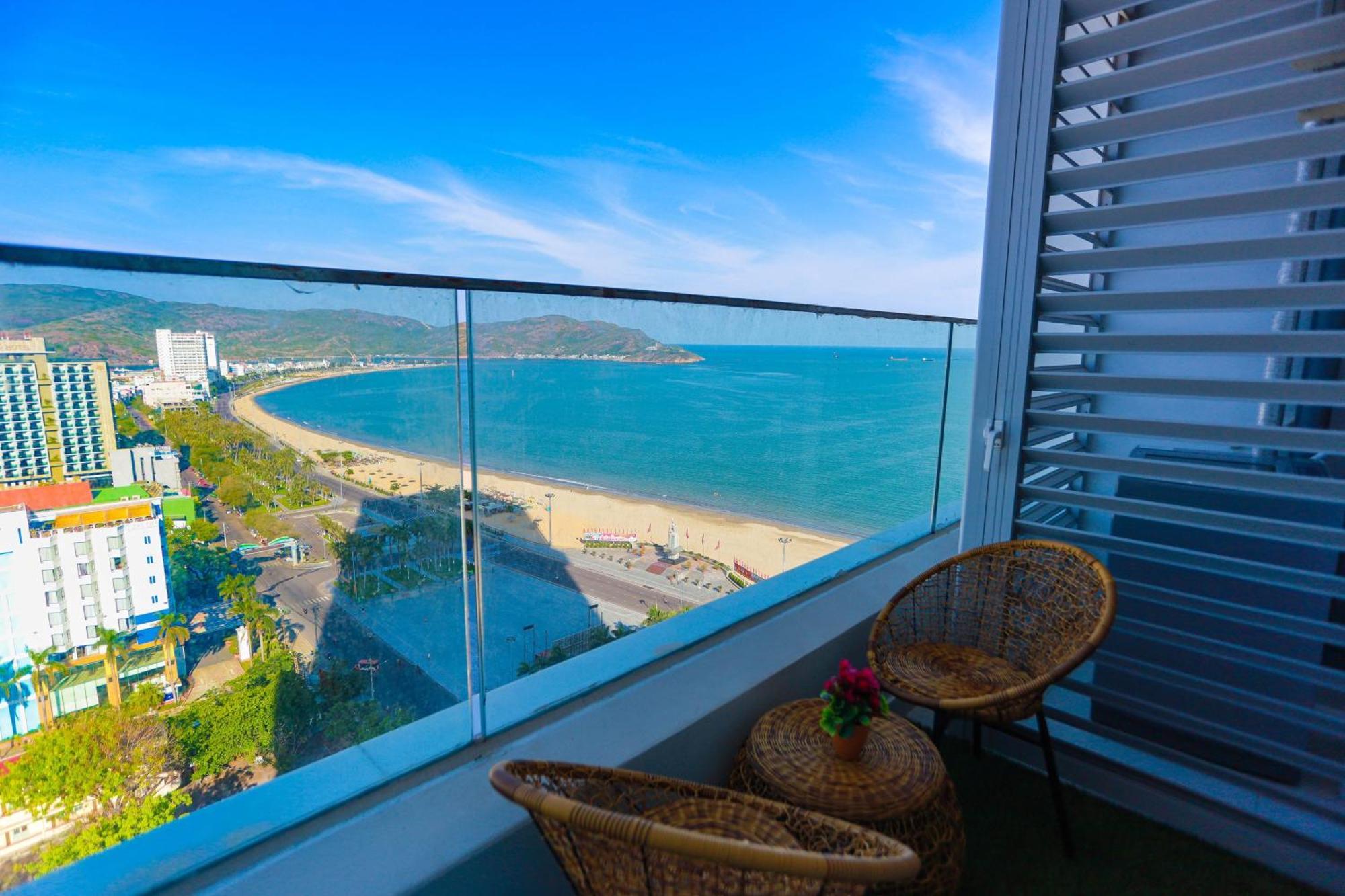 Tms Beachfront Apartment Quy Nhon Bay Dış mekan fotoğraf